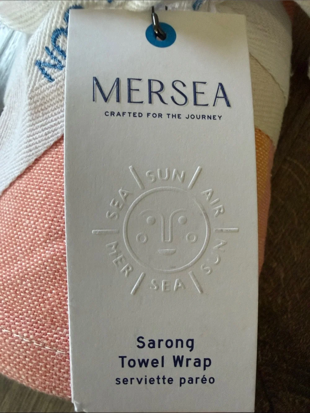 MERSEA Towel Sarong PINK NWT